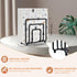 Napkin Holder for Table, Modern Metal Black Napkin Holders for Kitchen Dining Tables & Countertops, Paper Cocktail Napkins Holder Dispenser for Indoor & Outdoor Use by LAIHIFA by LAIHIFA