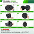 4 18" Closets Yesker Layer Herb Drying Rack Hanging Mesh Net Foldable Plant Drying Racks Diameter with Black Zipper