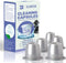 5 Pack Compatible Nespresso Cleaning Pods - Easy & Safe Cleaning Kit for Better Tasting Coffee