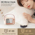 Retro Bluetooth Speaker, Vintage Portable Wireless Speakers with Alarm Clock, Bluetooth 5.0, Loud Volume, Beige White