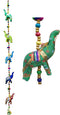 Rastogi Handicrafts Five Elephant Hanging Layer Decorative Wall Hanging, Multi Color, Traditional, Diwali, Wedding
