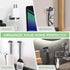 2-Pack Hook LAB Strong Adhesive Shower Razor Holder, Waterproof Wall Hooks for Bathroom, Reusable & Removable No-Drill