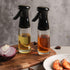 2 Pack MORDEN MS Oil Sprayer for Cooking, Oil Sprayer Mister Olive Oil Dispenser Bottle for Kitchen Air Fryer BBQ Salad