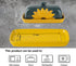 Butter Dish with Lid, Ceramic Sunflower Butter Keeper for Countertop, Large Covered Butter Tray, Farmhouse Butter Dish