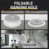 Collapsible Microwave Splatter Cover, Vented Lid with Hook Hole, BPA-Free Kitchen Gadget for Plates