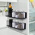 ONESIXEC 2 Pack Magnetic Basket for Fridge, Magnetic Spice Rack for Side of