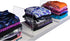 Bee Neat Closet Organization with Acrylic Clear Shelf Dividers - 2 Pack Shelf Separators for Clothes, Towels, and Books