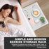 FABIEN SIEFFERT Bedside Shelf for Bunk & Top Bunk, Bed Side Tray Table Storage, Bedside Caddy, Bunk Bed Shelf, Clip On