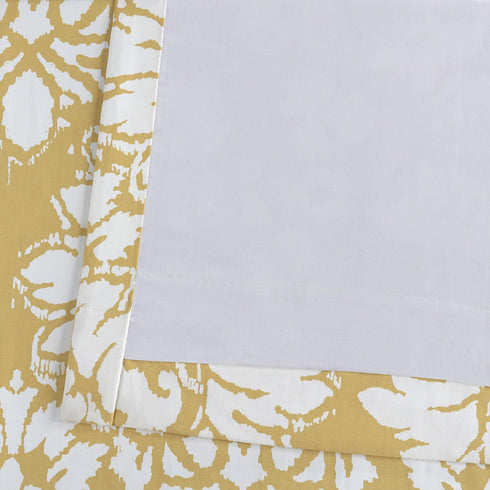 HPD Half Price Drapes Luxury Damask Cotton Curtains, 108 Inches Long, Room Darkening, 50W x 108L, Lacuna Sun Damask