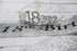 18th Silver Birthday Tiara and Sash - Glitter Satin Sash and Crystal Rhinestone Tiara Crown for Party Supplies