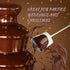 ZEVELOO MINI Chocolate Fountain Machine Small Electric Chocolate Fondue Fountain Machine for Party for Candy Butter