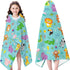 Hooded Kids Bath Towels - Cute Hooded Towels for Kids, Animals Bath