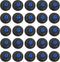 25 Pack Blue Tip Diaphragm Compatible with Wascomat, Huebsch, Speed Queen, Unimac Washing Machines, Replaces 823492,