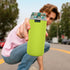 Beautyflier Pack 8 24oz 24 24 Oz of Anti-Slip Embossed Neoprene Water Bottle Insulator Sleeve Ounces Drinking Glass