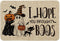 Artoid Mode Ghost Pumpkins Cat Halloween Doormat, I Hope You Brought Boos