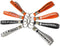CupaPlay 24 PCS Basketball Keychains/Keyrings, Motivational Bulk for Teenagers, Basketball Party Favors