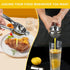 Premium Lemon Squeezer, Large Heavy Duty Handheld Juicer for Lemon, Stainless Steel Manual Citrus Press