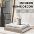 2Pcs (2Pcs-Tan) Decorative Books for Home Decor- Linen Decorative Boxes for Aesthetic Room Decoration, Modern Fake Book