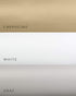 CHICOLOGY Mini Blinds for Windows, White, 29" W x 48" H, Commercial Grade