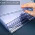 Comic Book Display Case Set, Include Comic Book Sleeves and Clear Plastic Easels, 7.6 x 10.7 Inch Magazine Protectors