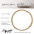 House2Home Upholstery Stay Wire for Sofa Furniture Springs, 40ft with 80 Clips, 16 Gauge Paper Wrapped Wire