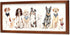 Charming Canine Framed Wall Art - Perfect Decor for Dog Lovers' Spaces