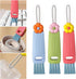 3 in 1 Cup Lid Cleaning Brush, Portable Multifunctional Cleaning Tool for Home Kitchen