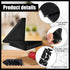 Set of 16 Cutting Board Feet, Non-Slip Silicone Pads, Black, Non-Adhesive, Glue Free