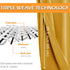 2 52 45 Inch Hiasan Blackout Curtains for Bedroom - Thermal Insulated & Light Blocking Window Curtains for Living