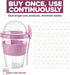 4 Pcs Yogurt Parfait Cups Breakfast On The Go Reusable Plastic Containers With Lids And Spoons Take And Go Yogurt Cup