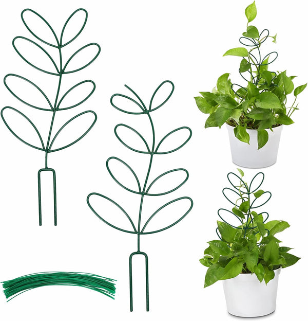 AUGSUN 2 Packs Plant Trellis Garden Trellis Plant Stakes Trellis for Climbing
