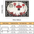 TKS MITLAN 52 70 Inch 4-6 Chinese Lantern Decorative Rectangle Tablecloth Festival Window Flower Cherry Pattern
