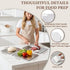 2026 15"L 11"W Titanium Cutting Board for Kitchen - New Upgraded x Pure Titanium Double-sided Cutting Boards, Hygiene