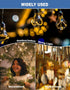 24 Pack Big Outdoor Light Clips: Waterproof UV-Resistant String Light Hooks - Wall Clips Wire Holder for Indoor/Outdoor