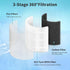 JAP230 HEPA Filter Replacement Compatible with STEALTH JAP230AC1, 3-in-1 H13 True HEPA Filter with Activated Carbon, 1