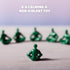 Yoga Joes Series 1 Green Toy Soldiers, Set of 9 Army Men Yoga Pose Figurines for Home or Office Decor