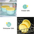 2PCs Silicone Lids for Dash My Mug Ice Cream Maker, Silicone Bowl Covers for Dash Ice Cream Maker Mug, Food Storage