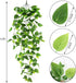 CEWOR 2pcs Fake Hanging Plants, 3.6ft Artificial Ivy Vine for Indoor Outdoor Home Decor (No Baskets)