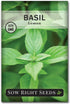 Sow Right Seeds - Lemon Basil Seed for Planting - Non-GMO Heirloom