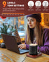 kaoer 15oz 36W 9 Setting Mug Warmer, Cup Warmer for Desk with Coffee Mug, Electric Coffee Cup Warmer with Auto Shut