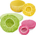 120 Pieces Reusable Elastic Food Bowl Storage Covers - Colorful Plastic for Outdoor Picnic