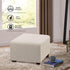 Flamingo P Stretch Ottoman Cover Square Ottoman Slipcovers Furniture Protector Folding Storage Stool Furniture