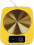 Smart Coffee Warmer USB Powered Portable Mug Warmer for Office Travel Home (Yellow)