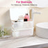 AREYZIN Plastic Storage Baskets with Lid, 6 Pack Lidded Organizing Containers for Shelves & Drawers