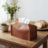 JTYKUYR Countertop, Tissue Box Holder Rectangular Modern PU Leather Facial Tissue for Bathroom, Kitchen, Bedroom