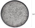 Funerom 9.8 inch Small Round Galvanized Metal Tray Decorative Tray with Corrugated Edges