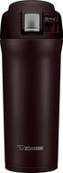 Zojirushi Stainless Steel Travel Mug, 16 oz, Dark Cocoa