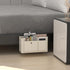 2pcs) Edudif Bedside Caddy Bedside Organizer with Fixed Straps & Water Bottle Holder, Bunk Bed Caddy ideal for Home