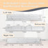 W10326469 Center Drawer Slide Rail for Whirlpool Refrigerator, Replaces 67004514, 8208326, wpw10326469