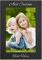 Personalized Custom Text Engraved Anodized Aluminum Hanging/Tabletop Family Photo Picture Frame, 4x6-inch Vertical,